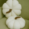Plush Pumpkin Cushion– مخدة توتا 🎃🧸