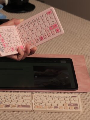 img_5070 Tiny Fold Keyboard 🎀-كيبورد