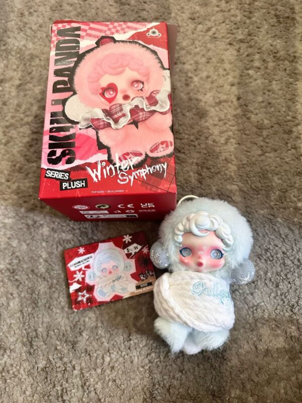 Skull Panda – Pop Mart 🖤🧸